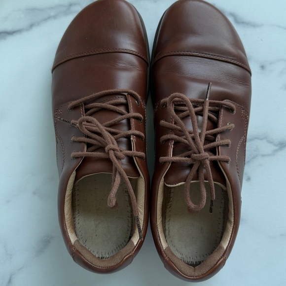 Lems Nine2Five Mocha Leather Minimalist Shoe Unisex Size Men’s 11.5 / Women's 13 - Picture 4 of 12